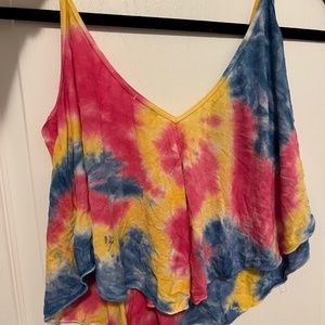 Tie dye tank from urban outfitters